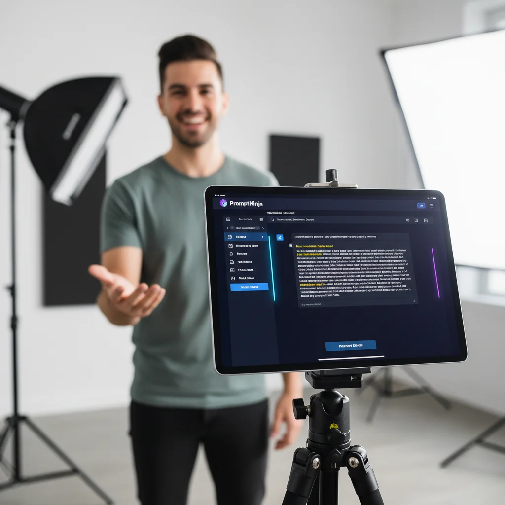 Teleprompter on Tablet and iPad